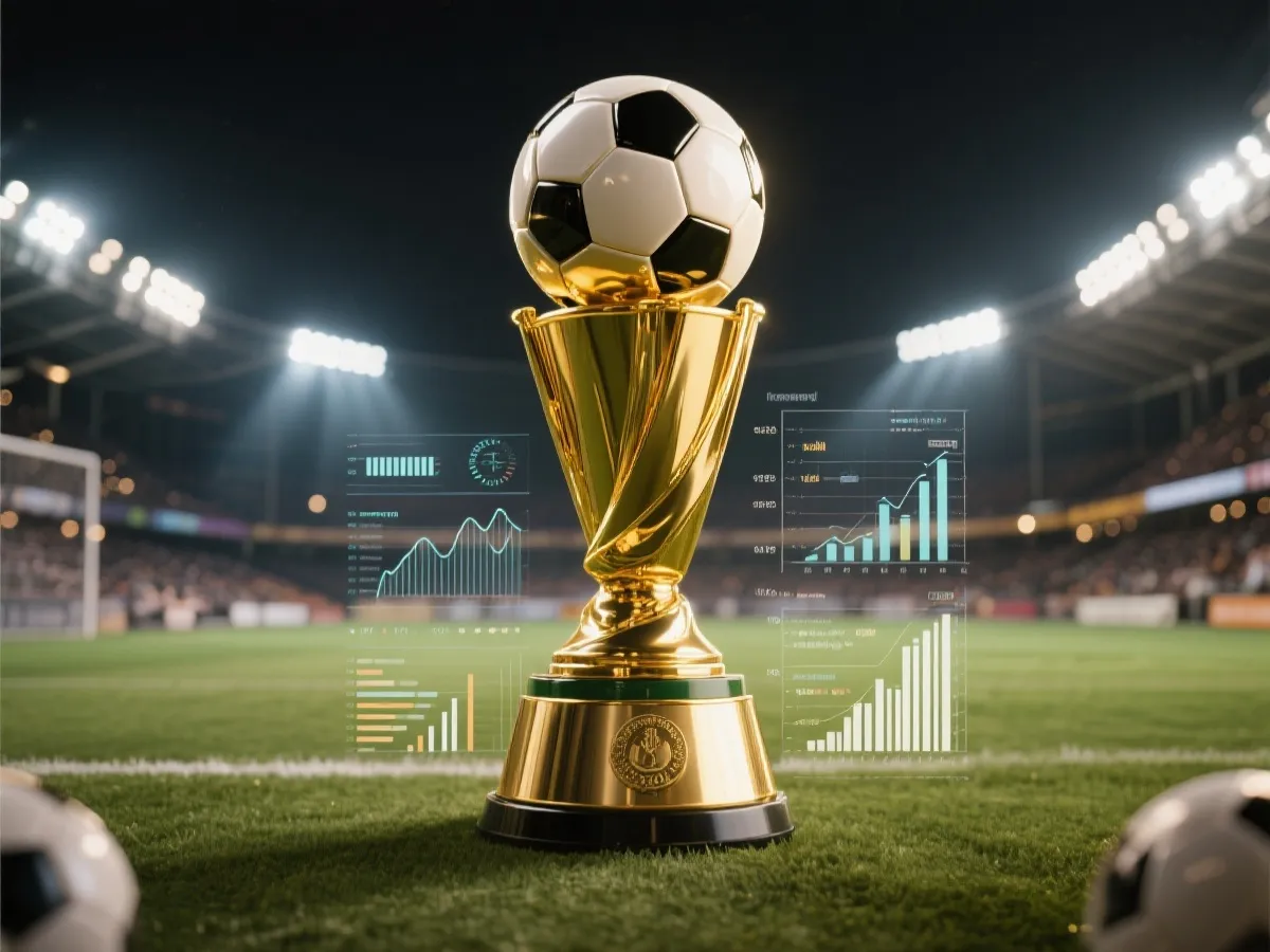 冠军赔率与世界杯走势示意图